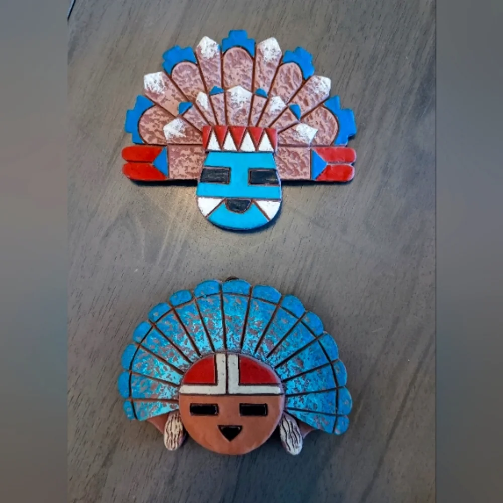 Native American Kachina Wall Art - Picture 1 of 4